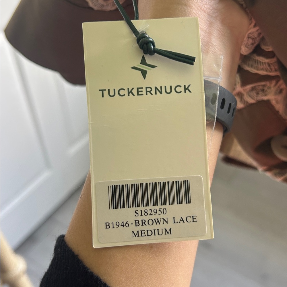 Tuckernuck Brown Mocha Embroidered Dress - Picture 8 of 8